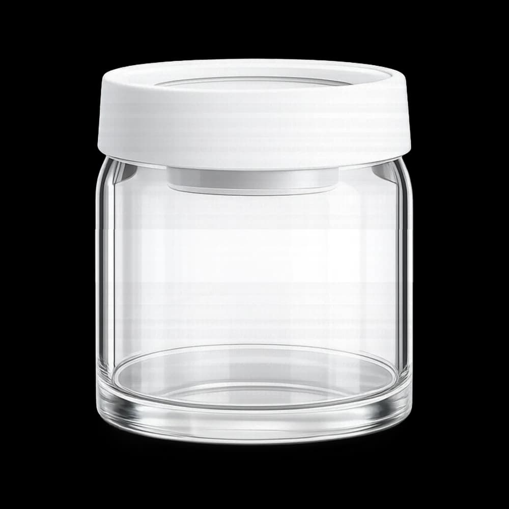 Coffee Beans Storage Jar Vacuum Button